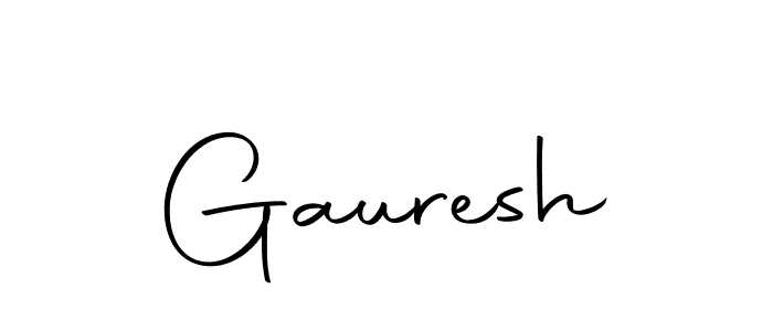 How to make Gauresh name signature. Use Autography-DOLnW style for creating short signs online. This is the latest handwritten sign. Gauresh signature style 10 images and pictures png