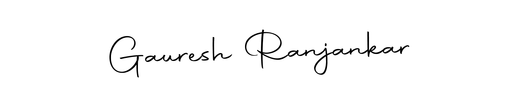 Make a beautiful signature design for name Gauresh Ranjankar. With this signature (Autography-DOLnW) style, you can create a handwritten signature for free. Gauresh Ranjankar signature style 10 images and pictures png