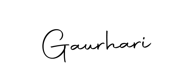 Make a beautiful signature design for name Gaurhari. With this signature (Autography-DOLnW) style, you can create a handwritten signature for free. Gaurhari signature style 10 images and pictures png