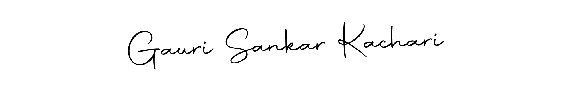 Gauri Sankar Kachari stylish signature style. Best Handwritten Sign (Autography-DOLnW) for my name. Handwritten Signature Collection Ideas for my name Gauri Sankar Kachari. Gauri Sankar Kachari signature style 10 images and pictures png