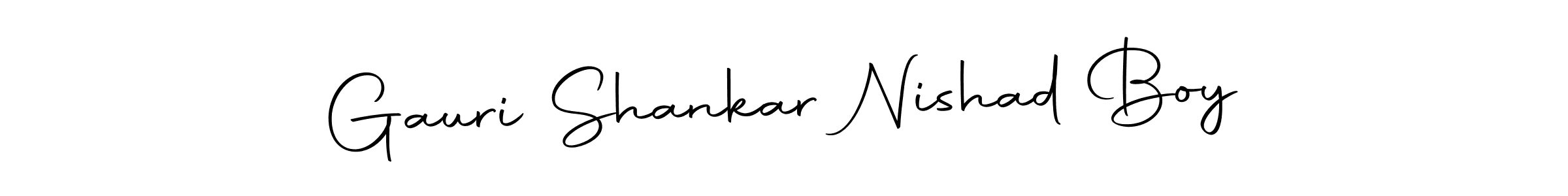 This is the best signature style for the Gauri Shankar Nishad Boy name. Also you like these signature font (Autography-DOLnW). Mix name signature. Gauri Shankar Nishad Boy signature style 10 images and pictures png