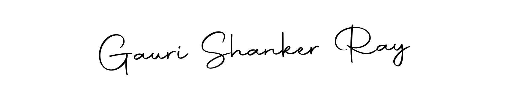 Create a beautiful signature design for name Gauri Shanker Ray. With this signature (Autography-DOLnW) fonts, you can make a handwritten signature for free. Gauri Shanker Ray signature style 10 images and pictures png