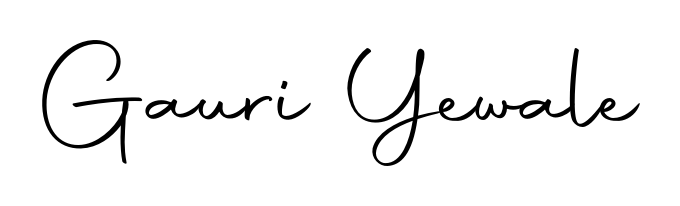 A sleek calligraphic signature for name Gauri Yewale utilizing Autography-DOLnW styling. Great for adding personal signatures to photos and art. Gauri Yewale signature style 10 images and pictures png