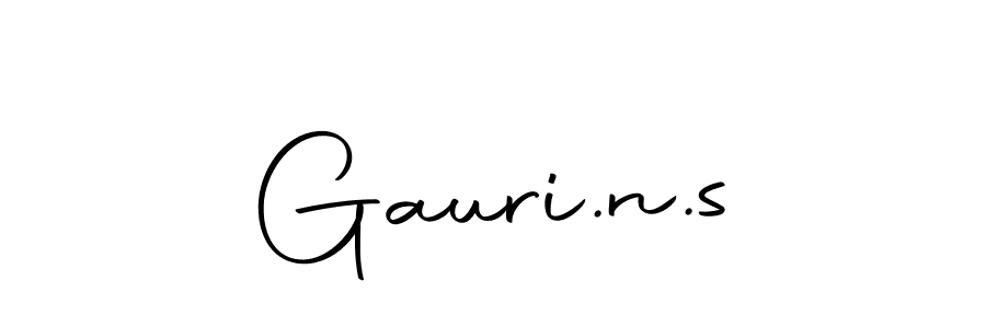 Similarly Autography-DOLnW is the best handwritten signature design. Signature creator online .You can use it as an online autograph creator for name Gauri.n.s. Gauri.n.s signature style 10 images and pictures png