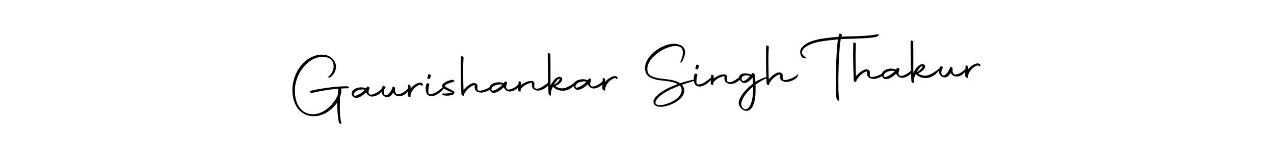 Use a signature maker to create a handwritten signature online. With this signature software, you can design (Autography-DOLnW) your own signature for name Gaurishankar Singh Thakur. Gaurishankar Singh Thakur signature style 10 images and pictures png