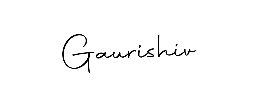 Create a beautiful signature design for name Gaurishiv. With this signature (Autography-DOLnW) fonts, you can make a handwritten signature for free. Gaurishiv signature style 10 images and pictures png