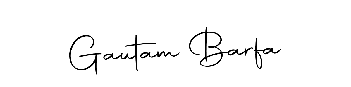 Here are the top 10 professional signature styles for the name Gautam Barfa. These are the best autograph styles you can use for your name. Gautam Barfa signature style 10 images and pictures png