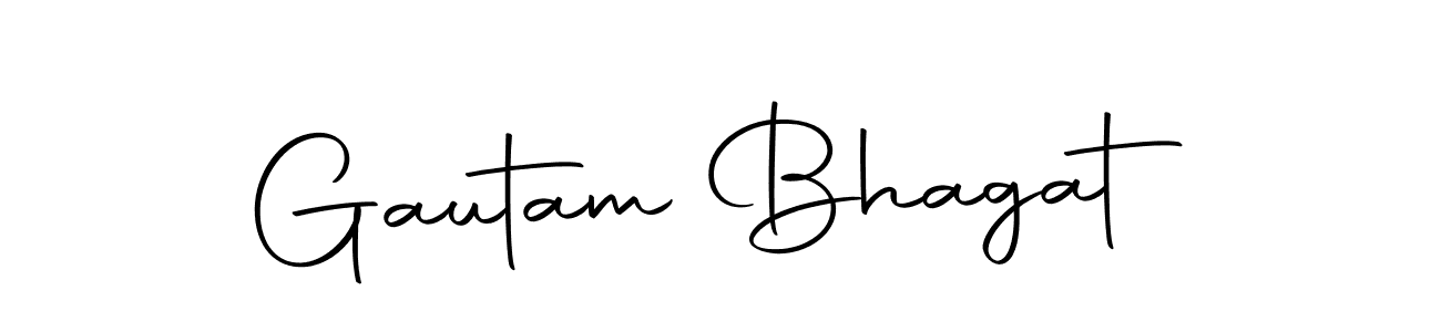 Make a beautiful signature design for name Gautam Bhagat. With this signature (Autography-DOLnW) style, you can create a handwritten signature for free. Gautam Bhagat signature style 10 images and pictures png