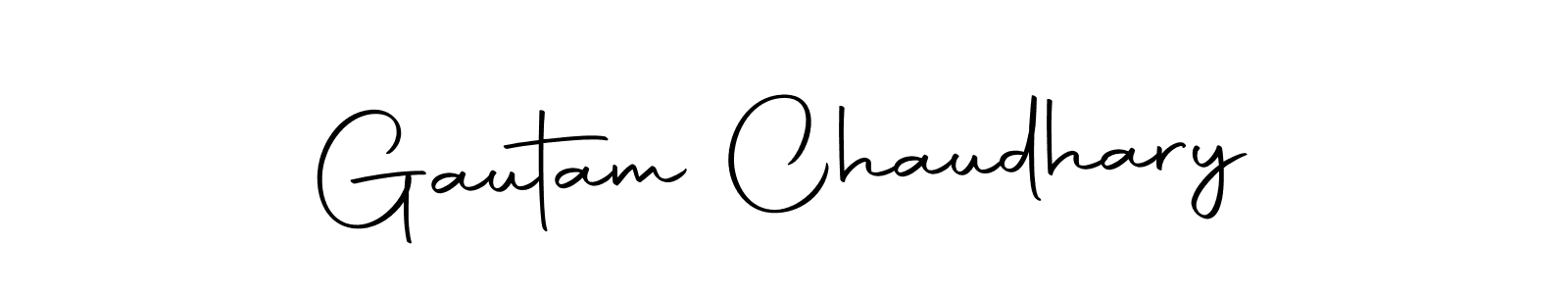 You should practise on your own different ways (Autography-DOLnW) to write your name (Gautam Chaudhary) in signature. don't let someone else do it for you. Gautam Chaudhary signature style 10 images and pictures png