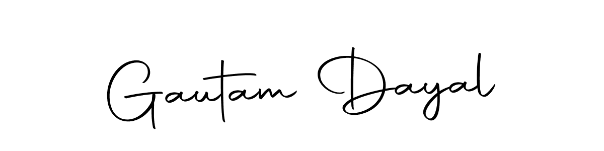Make a beautiful signature design for name Gautam Dayal. With this signature (Autography-DOLnW) style, you can create a handwritten signature for free. Gautam Dayal signature style 10 images and pictures png