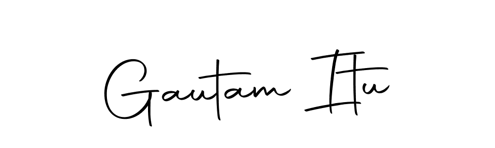 Similarly Autography-DOLnW is the best handwritten signature design. Signature creator online .You can use it as an online autograph creator for name Gautam Itu. Gautam Itu signature style 10 images and pictures png