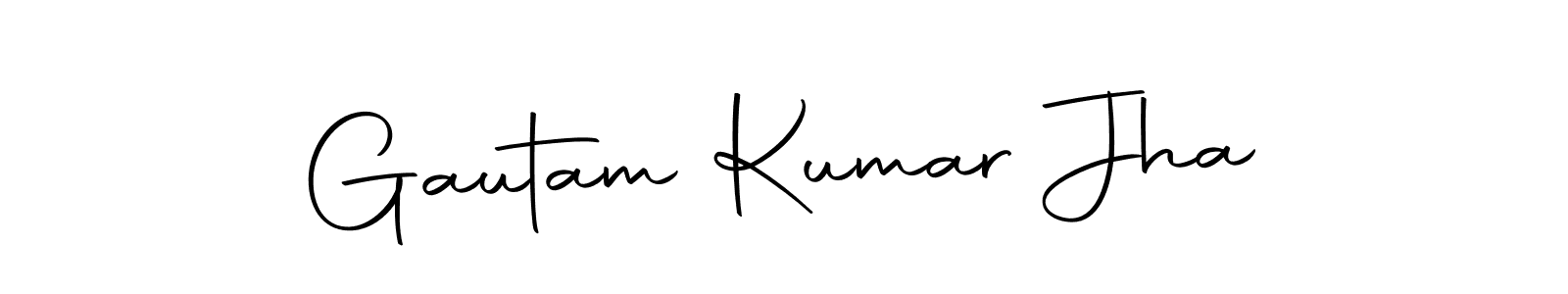 Also we have Gautam Kumar Jha name is the best signature style. Create professional handwritten signature collection using Autography-DOLnW autograph style. Gautam Kumar Jha signature style 10 images and pictures png