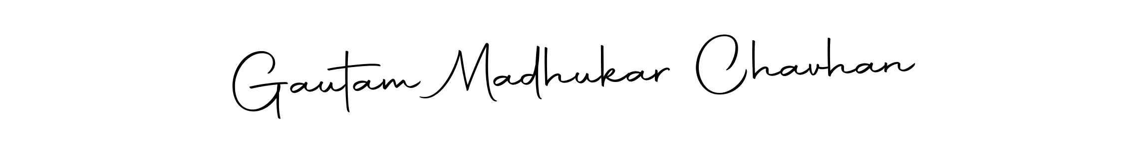 Make a short Gautam Madhukar Chavhan signature style. Manage your documents anywhere anytime using Autography-DOLnW. Create and add eSignatures, submit forms, share and send files easily. Gautam Madhukar Chavhan signature style 10 images and pictures png