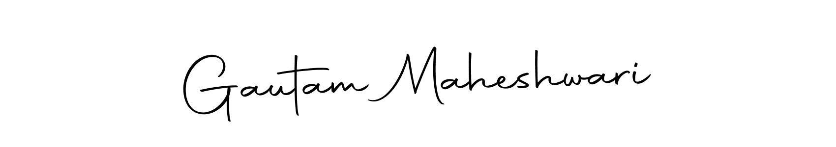 Use a signature maker to create a handwritten signature online. With this signature software, you can design (Autography-DOLnW) your own signature for name Gautam Maheshwari. Gautam Maheshwari signature style 10 images and pictures png