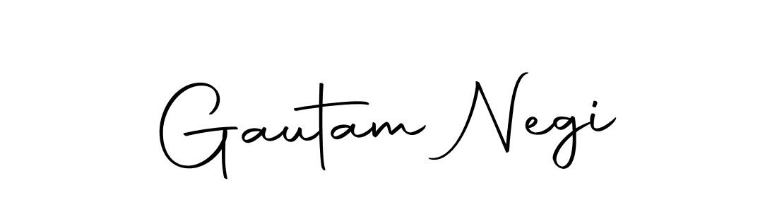 Use a signature maker to create a handwritten signature online. With this signature software, you can design (Autography-DOLnW) your own signature for name Gautam Negi. Gautam Negi signature style 10 images and pictures png