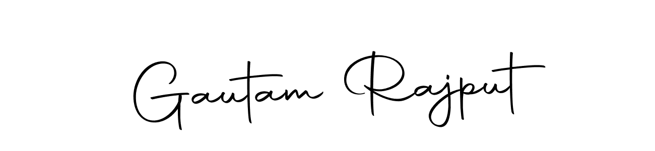 Create a beautiful signature design for name Gautam Rajput. With this signature (Autography-DOLnW) fonts, you can make a handwritten signature for free. Gautam Rajput signature style 10 images and pictures png