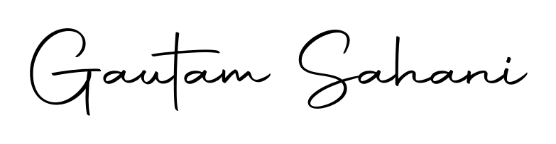 Similarly Autography-DOLnW is the best handwritten signature design. Signature creator online. You can use it as an online autograph creator for name Gautam Sahani. Gautam Sahani signature style 10 images and pictures png