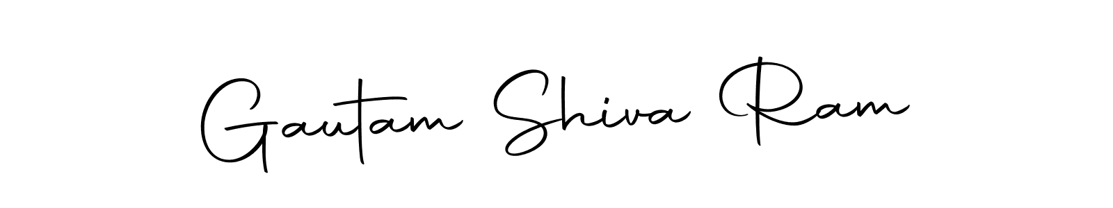 The best way (Autography-DOLnW) to make a short signature is to pick only two or three words in your name. The name Gautam Shiva Ram include a total of six letters. For converting this name. Gautam Shiva Ram signature style 10 images and pictures png