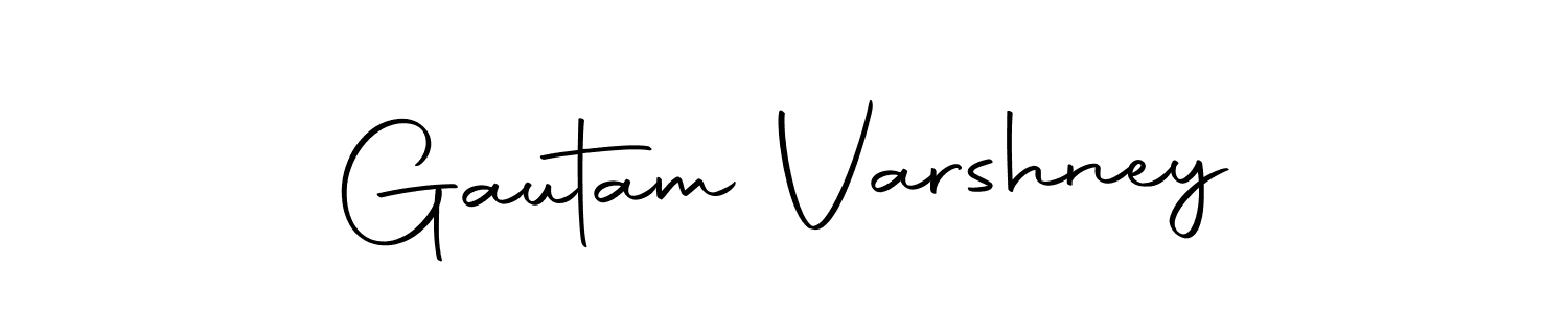 Here are the top 10 professional signature styles for the name Gautam Varshney. These are the best autograph styles you can use for your name. Gautam Varshney signature style 10 images and pictures png