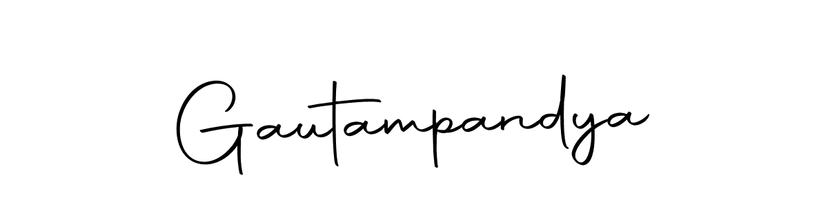 The best way (Autography-DOLnW) to make a short signature is to pick only two or three words in your name. The name Gautampandya include a total of six letters. For converting this name. Gautampandya signature style 10 images and pictures png