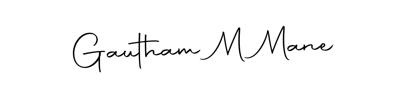 Here are the top 10 professional signature styles for the name Gautham M Mane. These are the best autograph styles you can use for your name. Gautham M Mane signature style 10 images and pictures png