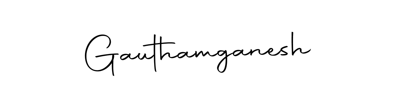 You can use this online signature creator to create a handwritten signature for the name Gauthamganesh. This is the best online autograph maker. Gauthamganesh signature style 10 images and pictures png