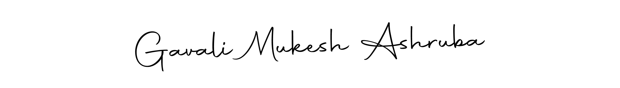 The best way (Autography-DOLnW) to make a short signature is to pick only two or three words in your name. The name Gavali Mukesh Ashruba include a total of six letters. For converting this name. Gavali Mukesh Ashruba signature style 10 images and pictures png