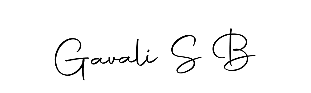 Gavali S B stylish signature style. Best Handwritten Sign (Autography-DOLnW) for my name. Handwritten Signature Collection Ideas for my name Gavali S B. Gavali S B signature style 10 images and pictures png
