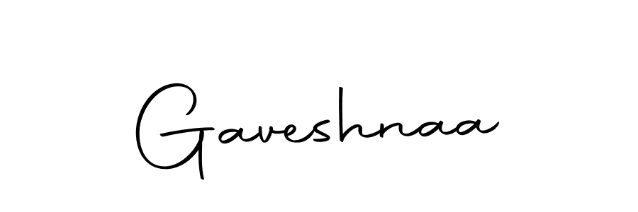 Design your own signature with our free online signature maker. With this signature software, you can create a handwritten (Autography-DOLnW) signature for name Gaveshnaa. Gaveshnaa signature style 10 images and pictures png