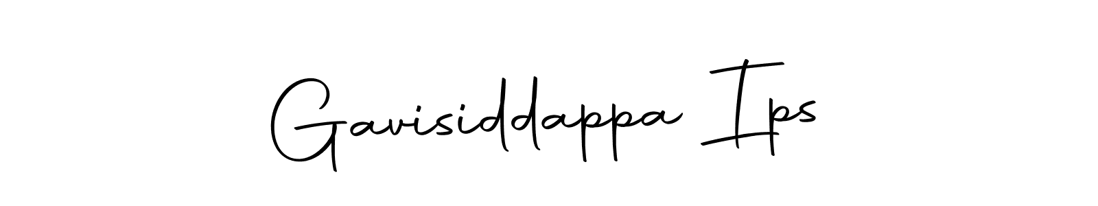 Use a signature maker to create a handwritten signature online. With this signature software, you can design (Autography-DOLnW) your own signature for name Gavisiddappa Ips. Gavisiddappa Ips signature style 10 images and pictures png