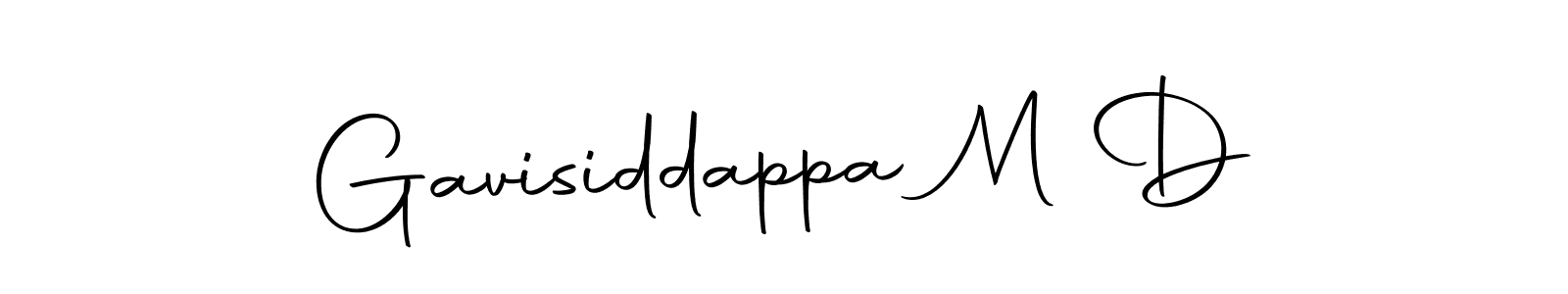 It looks lik you need a new signature style for name Gavisiddappa M D. Design unique handwritten (Autography-DOLnW) signature with our free signature maker in just a few clicks. Gavisiddappa M D signature style 10 images and pictures png