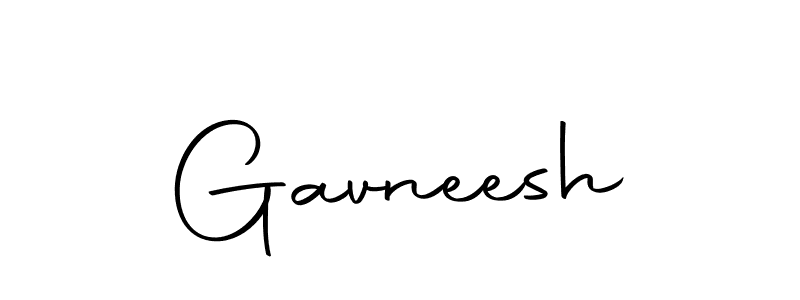 Make a beautiful signature design for name Gavneesh. With this signature (Autography-DOLnW) style, you can create a handwritten signature for free. Gavneesh signature style 10 images and pictures png