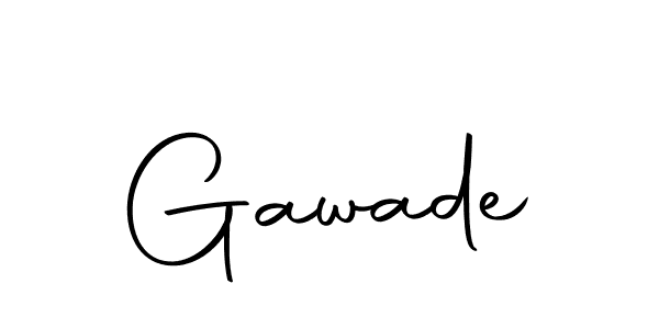 Create a beautiful signature design for name Gawade. With this signature (Autography-DOLnW) fonts, you can make a handwritten signature for free. Gawade signature style 10 images and pictures png