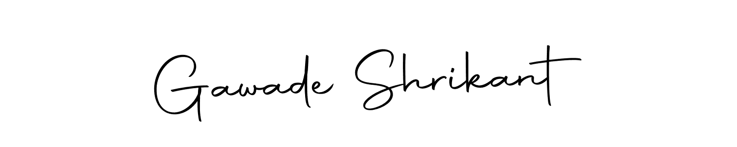 Make a beautiful signature design for name Gawade Shrikant. Use this online signature maker to create a handwritten signature for free. Gawade Shrikant signature style 10 images and pictures png