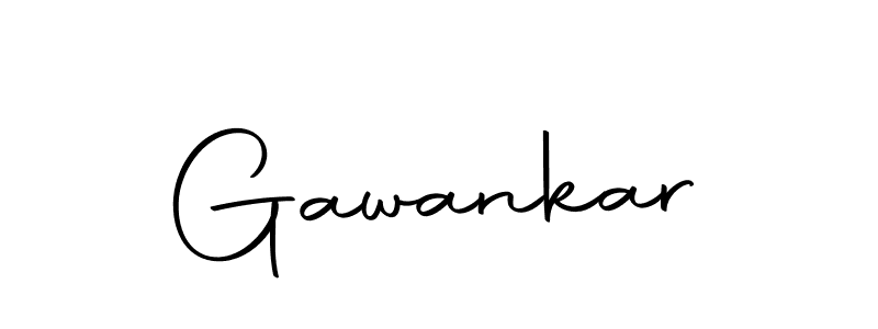 Create a beautiful signature design for name Gawankar. With this signature (Autography-DOLnW) fonts, you can make a handwritten signature for free. Gawankar signature style 10 images and pictures png