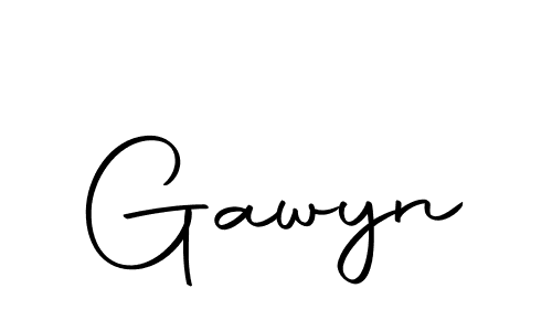 Create a beautiful signature design for name Gawyn. With this signature (Autography-DOLnW) fonts, you can make a handwritten signature for free. Gawyn signature style 10 images and pictures png