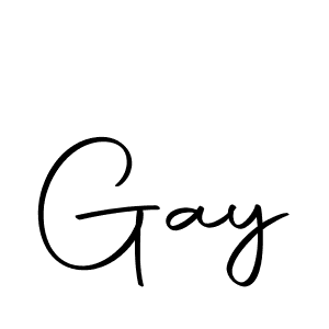 You should practise on your own different ways (Autography-DOLnW) to write your name (Gay) in signature. don't let someone else do it for you. Gay signature style 10 images and pictures png
