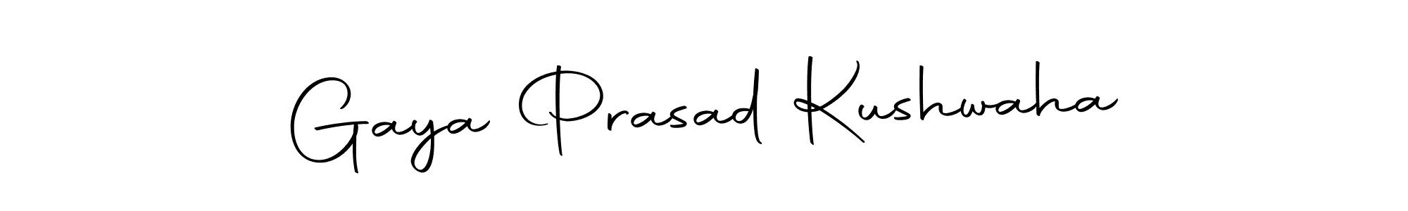 Gaya Prasad Kushwaha stylish signature style. Best Handwritten Sign (Autography-DOLnW) for my name. Handwritten Signature Collection Ideas for my name Gaya Prasad Kushwaha. Gaya Prasad Kushwaha signature style 10 images and pictures png