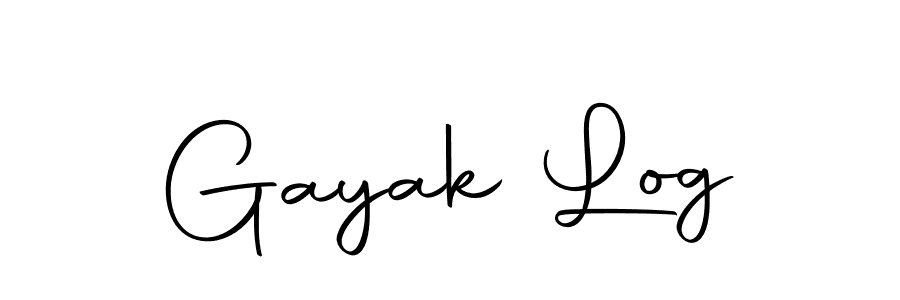 Use a signature maker to create a handwritten signature online. With this signature software, you can design (Autography-DOLnW) your own signature for name Gayak Log. Gayak Log signature style 10 images and pictures png