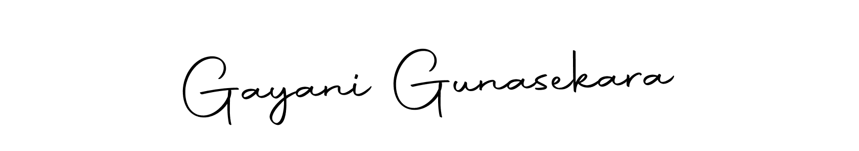 You should practise on your own different ways (Autography-DOLnW) to write your name (Gayani Gunasekara) in signature. don't let someone else do it for you. Gayani Gunasekara signature style 10 images and pictures png