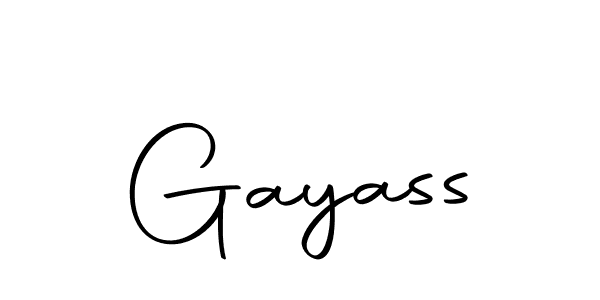 Make a beautiful signature design for name Gayass. With this signature (Autography-DOLnW) style, you can create a handwritten signature for free. Gayass signature style 10 images and pictures png