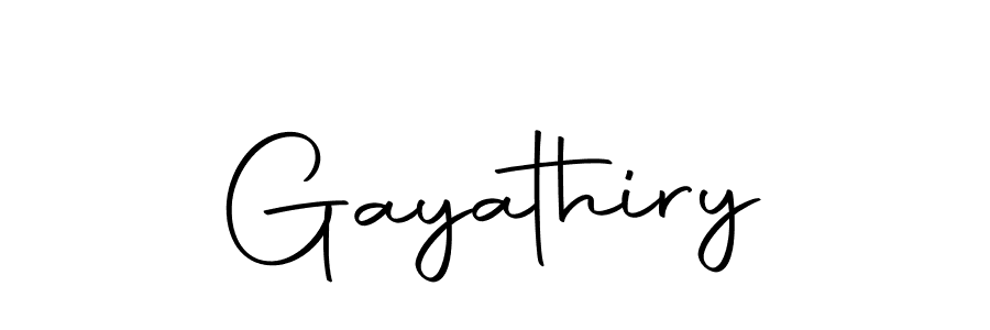 Create a beautiful signature design for name Gayathiry. With this signature (Autography-DOLnW) fonts, you can make a handwritten signature for free. Gayathiry signature style 10 images and pictures png