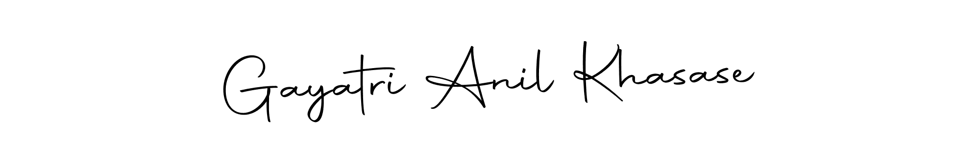 Design your own signature with our free online signature maker. With this signature software, you can create a handwritten (Autography-DOLnW) signature for name Gayatri Anil Khasase. Gayatri Anil Khasase signature style 10 images and pictures png