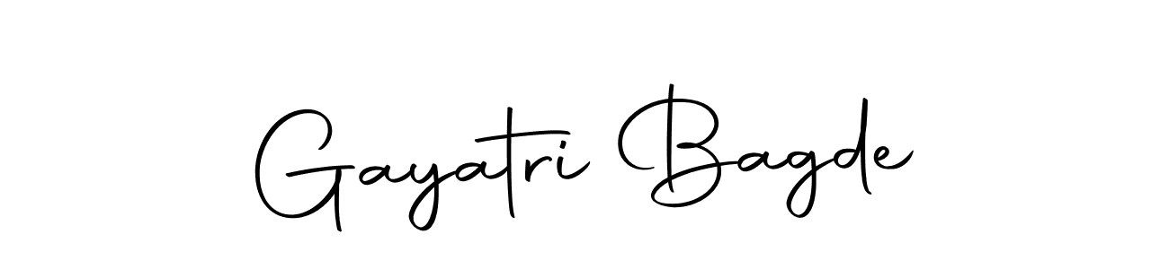 The best way (Autography-DOLnW) to make a short signature is to pick only two or three words in your name. The name Gayatri Bagde include a total of six letters. For converting this name. Gayatri Bagde signature style 10 images and pictures png