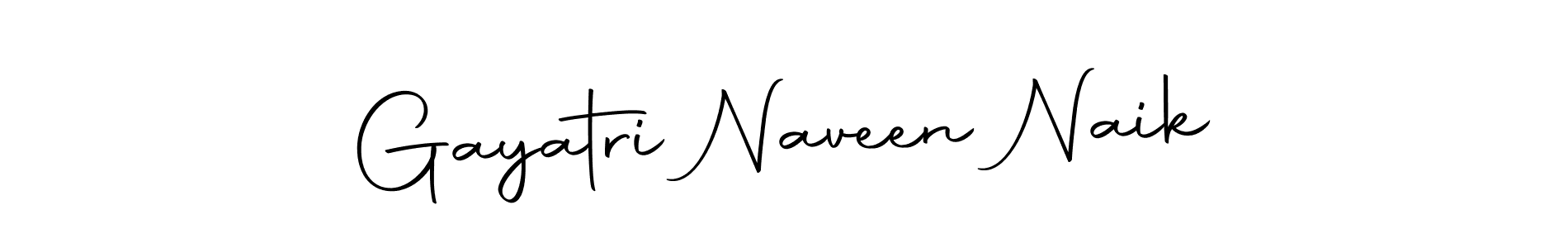 Also we have Gayatri Naveen Naik name is the best signature style. Create professional handwritten signature collection using Autography-DOLnW autograph style. Gayatri Naveen Naik signature style 10 images and pictures png