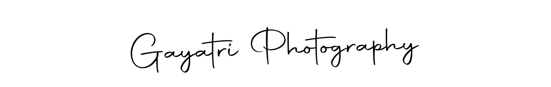 Create a beautiful signature design for name Gayatri Photography. With this signature (Autography-DOLnW) fonts, you can make a handwritten signature for free. Gayatri Photography signature style 10 images and pictures png