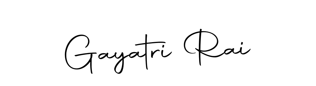 Make a beautiful signature design for name Gayatri Rai. With this signature (Autography-DOLnW) style, you can create a handwritten signature for free. Gayatri Rai signature style 10 images and pictures png