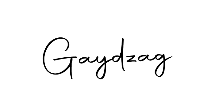 Make a beautiful signature design for name Gaydzag. With this signature (Autography-DOLnW) style, you can create a handwritten signature for free. Gaydzag signature style 10 images and pictures png