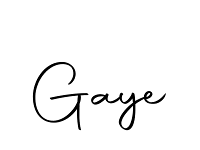 You should practise on your own different ways (Autography-DOLnW) to write your name (Gaye) in signature. don't let someone else do it for you. Gaye signature style 10 images and pictures png