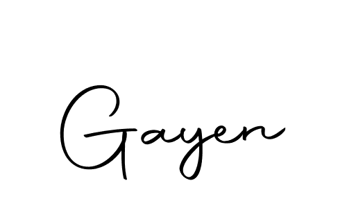 You should practise on your own different ways (Autography-DOLnW) to write your name (Gayen) in signature. don't let someone else do it for you. Gayen signature style 10 images and pictures png
